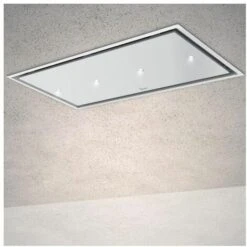 Baraldi 01GEAFL120WHSP80 Cappa Da Soffitto Gea Flat 4 Velocita' Comandi Da Remoto Con Telecomando 120 Cm Bianco