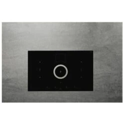 Elica NIKOLATESLA SWITCH BL/A/83 Piano Cottura Aspirante A Induzione Con Cappa Aspirante Integrata 4 Zone 83 Cm Comandi Touch Control 630 M3/h Vetro Nero PRF0146212A