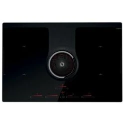 Elica NIKOLATESLA BL/F/830x515 Mix Piano Cottura Aspirante A Induzione Con Cappa Filtrante Integrata 4 Zone 83 Cm Comandi Touch Control 536 M3/h Vetro Nero PRF0120978A -Elettrodomestici Negozio 50248151 4