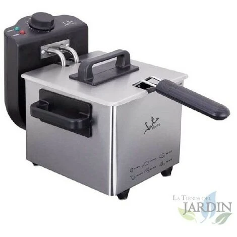 Friggitrice Jata In Acciaio Inox Da 1,5 Litri. 3 Friggitrice Jata In Acciaio Inox Da 1,5 Litri.