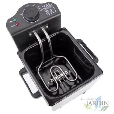 Friggitrice Jata In Acciaio Inox Da 1,5 Litri. 5 Friggitrice Jata In Acciaio Inox Da 1,5 Litri. - immagine 3