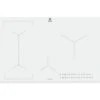 Electrolux EIL83443BW Serie 600 Bridge Piano Cottura A Induzione 4 Zone 80 Cm Comandi Slider Touch Bianco -Elettrodomestici Negozio 53831243 1
