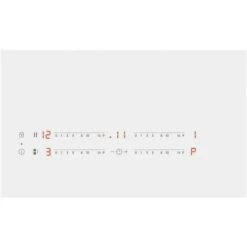 Electrolux EIL83443BW Serie 600 Bridge Piano Cottura A Induzione 4 Zone 80 Cm Comandi Slider Touch Bianco -Elettrodomestici Negozio 53831243 4