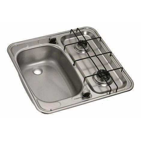 Piano Cottura+Lavello Compact 460X490 Sx 4 Piano Cottura+Lavello Compact 460X490 Sx - immagine 2