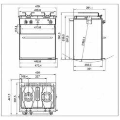 Cucina Dometic Sunlight 2 Fuochi -Elettrodomestici Negozio 55923432 4