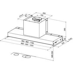 Faber Cappa Cucina In-Nova Smart Incasso 60 Cm Acciaio Inox -Elettrodomestici Negozio 55946452 3