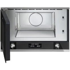 Smeg Microonde Linea MP122N1 Nero -Elettrodomestici Negozio 55946536 2