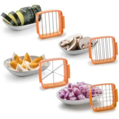 Mandolina Affettaverdure Manuale 5in1 Affettatrice Cucina 7 Pezzi Multifunzione 8 Mandolina Affettaverdure Manuale 5in1 Affettatrice Cucina 7 Pezzi Multifunzione -Elettrodomestici Negozio 57717057 2