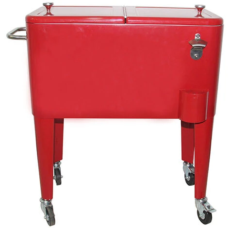 GHIACCIAIA VINTAGE 57 LT 74X40X81 ROSSA 3 GHIACCIAIA VINTAGE 57 LT 74X40X81 ROSSA