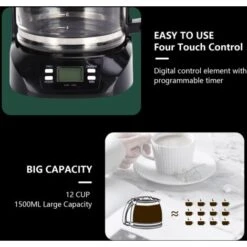 MACCHINA PER CAFFE' AMERICANO TE' FILTRO AIGOSTAR -Elettrodomestici Negozio 58211981 5