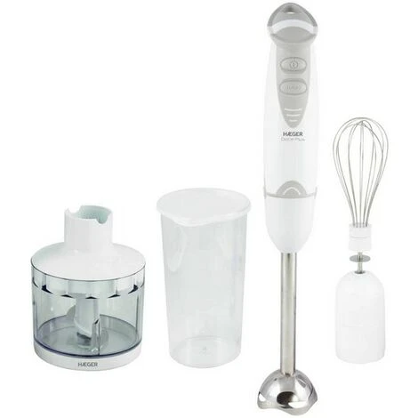 Frullatore Ad Immersione Haeger Doce Plus Bianco 400 W 400W 3 Frullatore Ad Immersione Haeger Doce Plus Bianco 400 W 400W