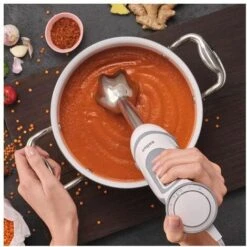 Braun MQ5235WH Sauce Mixer A Immersione 750W 06 Litri Bianco -Elettrodomestici Negozio 59674135 5