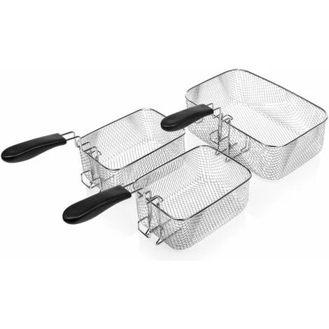 Princess 185000 Friggitrice Capacita' 5 Litri Potenza 3270 W Zona Fredda 3 Cestini Struttura In Acciaio Inox 6 Princess 185000 Friggitrice Capacita' 5 Litri Potenza 3270 W Zona Fredda 3 Cestini Struttura In Acciaio Inox - immagine 4