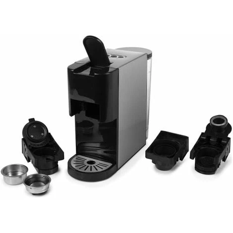 Princess 249450 Macchina Da Caffe' Multi Capsule Compatibile Con Caffe' Macinato Capsule Dolce Gusto E Nespresso Capacita' 0,8 Litri Pressione 19 Bar Acciaio Inox 4 Princess 249450 Macchina Da Caffe' Multi Capsule Compatibile Con Caffe' Macinato Capsule Dolce Gusto E Nespresso Capacita' 0,8 Litri Pressione 19 Bar Acciaio Inox - immagine 2