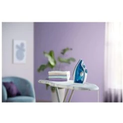 Philips EasySpeed GC1744/20 Ferro Da Stiro A Caldaia 2000W 0.22 Litri Piastra Antiaderente Blu/Bianco -Elettrodomestici Negozio 59677169 5