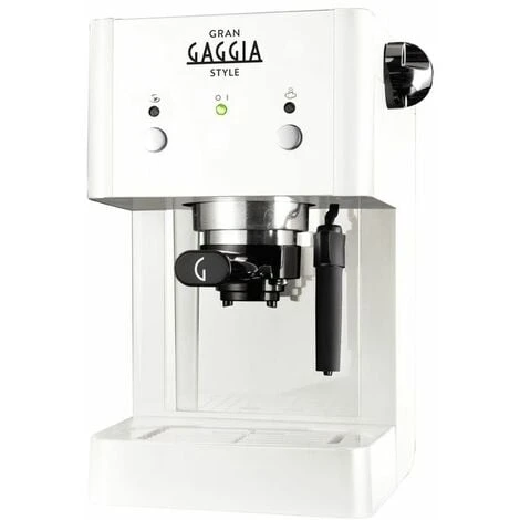 Gaggia Macchina Da Caffè Gran Gaggia Style, Bianco 3 Gaggia Macchina Da Caffè Gran Gaggia Style, Bianco
