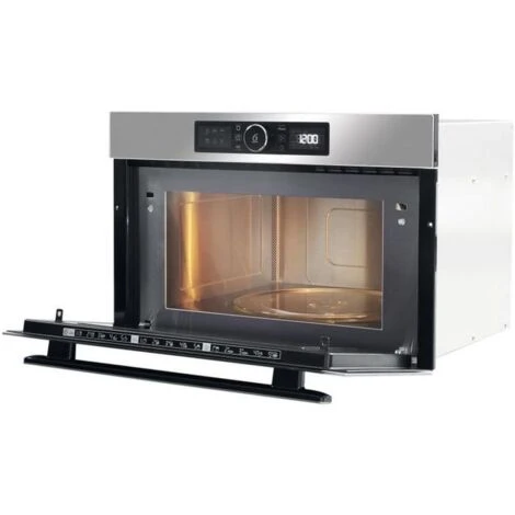 Whirlpool AMW 730/IX Forno A Microonde Da Incasso Capacita' 31 Litri Potenza 100 W 6 Senso Funzione Crisp E Grill Acciaio Inox 6 Whirlpool AMW 730/IX Forno A Microonde Da Incasso Capacita' 31 Litri Potenza 100 W 6 Senso Funzione Crisp E Grill Acciaio Inox - immagine 4