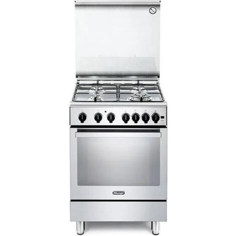 DeLonghi De Longhi PGVX 64 Linea Premium Cucina A Gas Libera Installazione Forno A Gas Ventilato 4 Fuochi Classe Energetica A Bruciatore Tripla Corona Coperchio In Cristallo Piedoni Regolabili 6 Funzioni 60 Cm 4 DeLonghi De Longhi PGVX 64 Linea Premium Cucina A Gas Libera Installazione Forno A Gas Ventilato 4 Fuochi Classe Energetica A Bruciatore Tripla Corona Coperchio In Cristallo Piedoni Regolabili 6 Funzioni 60 Cm - immagine 2