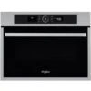 Whirlpool AMW 9607/IX Forno A Microonde Combinato Da Incasso Capacita' 40 Litri Potenza 900 W Funzione DualCrisp Jet Start ForcedAir Jet DeFrost Display Digitale Acciaio Inox