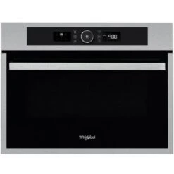 Whirlpool AMW 9607/IX Forno A Microonde Combinato Da Incasso Capacita' 40 Litri Potenza 900 W Funzione DualCrisp Jet Start ForcedAir Jet DeFrost Display Digitale Acciaio Inox