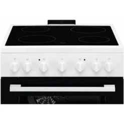 Electrolux LKR620002W Cucina Elettrica Con Piano In Vetroceramica 4 Zone Forno Elettrico Multifunzione Classe Energetica A 60x60 Cm Bianco -Elettrodomestici Negozio 59741688 5