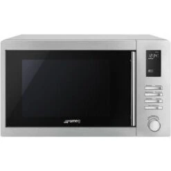Smeg MOE25X Forno A Microonde Con Grill Estetica Universale Capacita' 25 Litri Classe Energetica 6 Programmi 51 Cm Acciaio Inox -Elettrodomestici Negozio 59977330 3