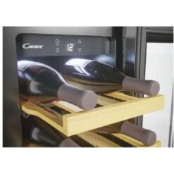Candy CCVB 30/1 DiVino Cantinetta Vino 20 Bottiglie Classe Energetica F 6 Ripiani In Legno 81 Cm Nero -Elettrodomestici Negozio 60620897 5
