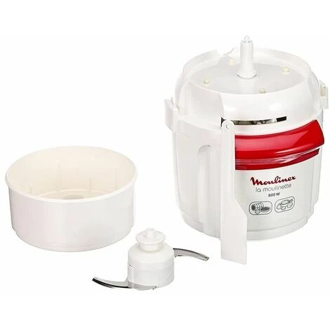 Moulinex MOULINETTE BOUTON AD56 Tritaverdure Elettrico 800W Rosso/Bianco 6 Moulinex MOULINETTE BOUTON AD56 Tritaverdure Elettrico 800W Rosso/Bianco - immagine 4