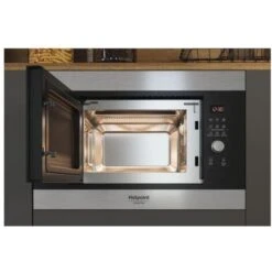 Hotpoint MF20G IX HA Microonde Con Grill Capacità 20 Litri Potenza 800W Apertura Con Pulsante A Bandiera Auto Cook Scongelamento Nero/Acciaio Inox 11 Hotpoint MF20G IX HA Microonde Con Grill Capacità 20 Litri Potenza 800W Apertura Con Pulsante A Bandiera Auto Cook Scongelamento Nero/Acciaio Inox -Elettrodomestici Negozio 60625235 5