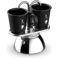 Bialetti Mini Express Induction Caffettiera Alluminio/Nero 2 Tazze 11 Bialetti Mini Express Induction Caffettiera Alluminio/Nero 2 Tazze -Elettrodomestici Negozio 60626271 5