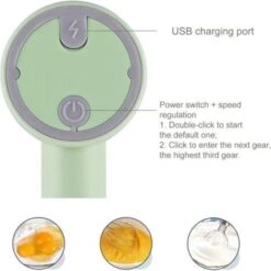 Trade Shop - Set Frullatore A Immersione In Acciaio Inox Portatile Per Preparazione Alimenti 11 Trade Shop - Set Frullatore A Immersione In Acciaio Inox Portatile Per Preparazione Alimenti -Elettrodomestici Negozio 63704097 5