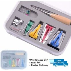 Strumento Per La Creazione Di Nastri In Sbieco Accessori Per Il Cucito Set Per Nastri In Acciaio Inossidabile -Elettrodomestici Negozio 63843253 2