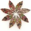 50 Pz/set Foglia D'acero Stampato Bottoni In Legno Colore Abbagliante Bottoni Decorativi Vestiti Cappelli E Sciarpe Accessori Bottoni -Elettrodomestici Negozio 63847224 1