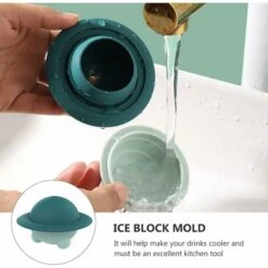 Stampi In Silicone Per Palline Di Ghiaccio Stampo Per Ghiaccio A Sfera Vassoi Per Cubetti Di Ghiaccio Creatore Di Sfere Di Ghiaccio Per Cocktail Di Whisky Blu Bourbon -Elettrodomestici Negozio 63849746 5