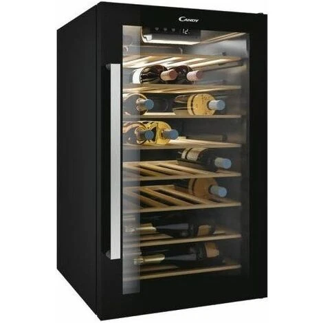Candy CWC 154 EEL/N Vino Cantina 41 Bottiglie Classe Energetica G (A) 6 Ripiani In Legno + 1 Wine Rack Wifi 85 Cm Nero 5 Candy CWC 154 EEL/N Vino Cantina 41 Bottiglie Classe Energetica G (A) 6 Ripiani In Legno + 1 Wine Rack Wifi 85 Cm Nero - immagine 3