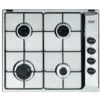 Delonghi YAL 46 ASV Piano Cottura Gas 4 Fornelli 58 Cm Acciaio Inossidabile