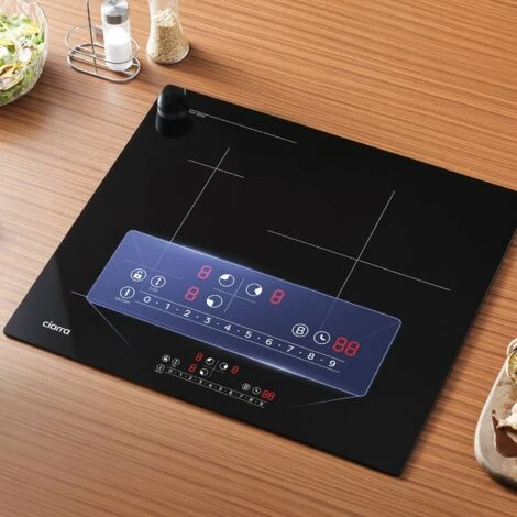 CIARRA Piano Cottura A Induzione Da Incasso, 3 Zone Con Boost E Flexzone, Alta Efficienza Energetica, Controllo Tattile, Nero 4 CIARRA Piano Cottura A Induzione Da Incasso, 3 Zone Con Boost E Flexzone, Alta Efficienza Energetica, Controllo Tattile, Nero - immagine 2