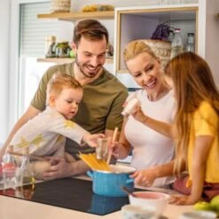 CIARRA - Piano Cottura A Induzione Incasso 3 Zone Con Boost - 6200 W Totali - Controllo Touch - Funzione Di Sicurezza - Colore Nero -Elettrodomestici Negozio 64996440 5