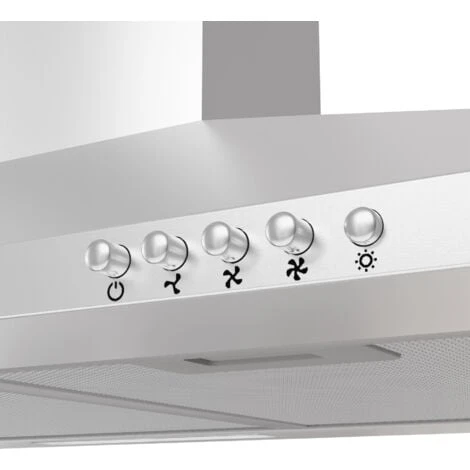 CIARRA Cappa A Parete Piramide 201SS90 Da 90cm - 350m³/h Di Aspirazione 3 Velocità Regolabili Silenziosa 6 CIARRA Cappa A Parete Piramide 201SS90 Da 90cm - 350m³/h Di Aspirazione 3 Velocità Regolabili Silenziosa - immagine 4