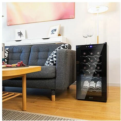 Enoteca Cecotec GrandSommelier 15000 BlackCompressor Nero 7 Enoteca Cecotec GrandSommelier 15000 BlackCompressor Nero - immagine 5