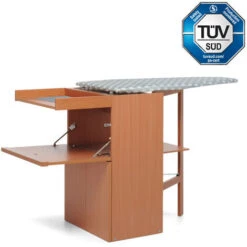 Foppapedretti Lo Stiro Mobile Con Asse Da Stiro A Scomparsa, Noce