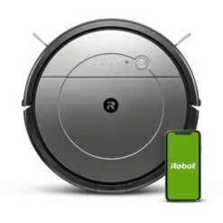 IRobot Roomba Combo Aspirapolvere Robot 0,45 L Sacchetto Per La Polvere Nero, Grigio