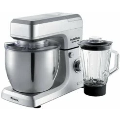 Ariete Impastatrice Planetaria 1200W Con Ciotola 7 Litri - 6 Velocità - Tasto Pulse + Bicchiere 1,5 Litri