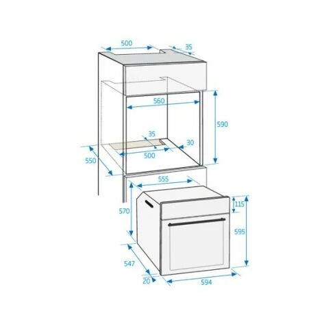 Beko BIE22101X Forno Elettrico 71 L Classe A Nero, Acciaio Inossidabile 4 Beko BIE22101X Forno Elettrico 71 L Classe A Nero, Acciaio Inossidabile - immagine 2