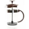 Caffettiera A Stantuffo DKD Home Decor 16 X 9 X 18,5 Cm Marrone Trasparente Acciaio Inossidabile 350 Ml Vetro Borosilicato