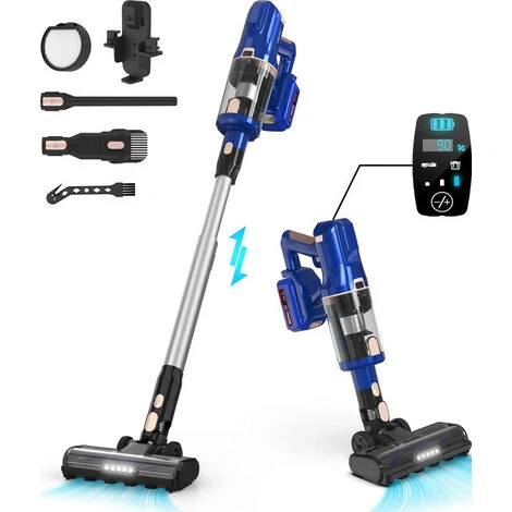 Aspirapolvere A Batteria Yisora 25 KPA, Aspirapolvere 2 In 1, Aspirapolvere A Sacco E Senza Fili, Display A LED, Motore Brushless Da 265 W Fino A 60 Minuti, Aspirapolvere Senza Sacchetto Per Tappeti, Pavimenti, Peli Di Animali Domestici 3 Aspirapolvere A Batteria Yisora 25 KPA, Aspirapolvere 2 In 1, Aspirapolvere A Sacco E Senza Fili, Display A LED, Motore Brushless Da 265 W Fino A 60 Minuti, Aspirapolvere Senza Sacchetto Per Tappeti, Pavimenti, Peli Di Animali Domestici