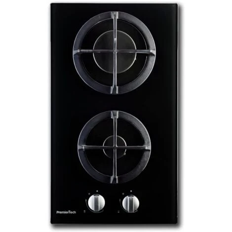 PremierTech PC2G30V Piano Cottura A Gas 2 Fuochi 30cm Vetro 3 PremierTech PC2G30V Piano Cottura A Gas 2 Fuochi 30cm Vetro