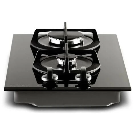 PremierTech PC2G30V Piano Cottura A Gas 2 Fuochi 30cm Vetro 5 PremierTech PC2G30V Piano Cottura A Gas 2 Fuochi 30cm Vetro - immagine 3