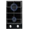 PremierTech PC302G Piano Cottura A Gas Domino 2 Fuochi 30cm Vetro Nero 1 PremierTech PC302G Piano Cottura A Gas Domino 2 Fuochi 30cm Vetro Nero -Elettrodomestici Negozio 70294394 1