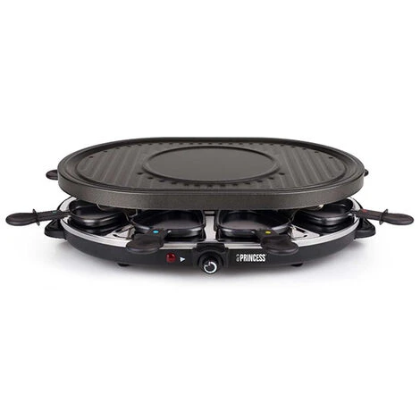 Macchina Per Raclette 8 Persone 1200w + Grill - 162700-01-001 - Princess 3 Macchina Per Raclette 8 Persone 1200w + Grill - 162700-01-001 - Princess